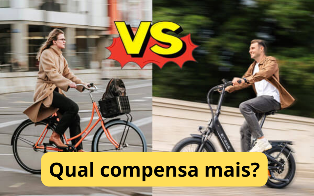 Bicicleta elétrica vs bicicleta comum: qual compensa mais?