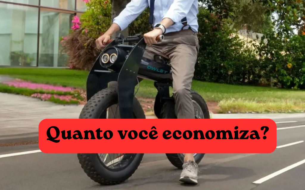 Quanto você economiza usando bicicleta elétrica?