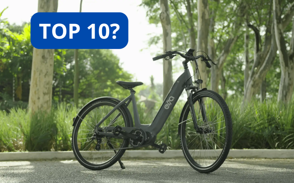 Top 10 bicicletas elétricas mais vendidas no Brasil